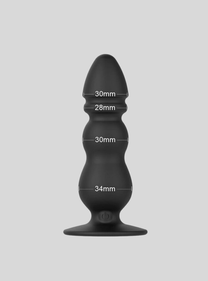 Remoted Magnetic Shock Anal Plug Vibrator