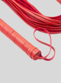 Late To Bed BDSM Line Flogger 45cm Red