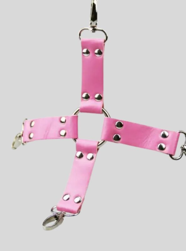 BDSM sex toys leather cross buckle tied shackles sex products Handcuffs