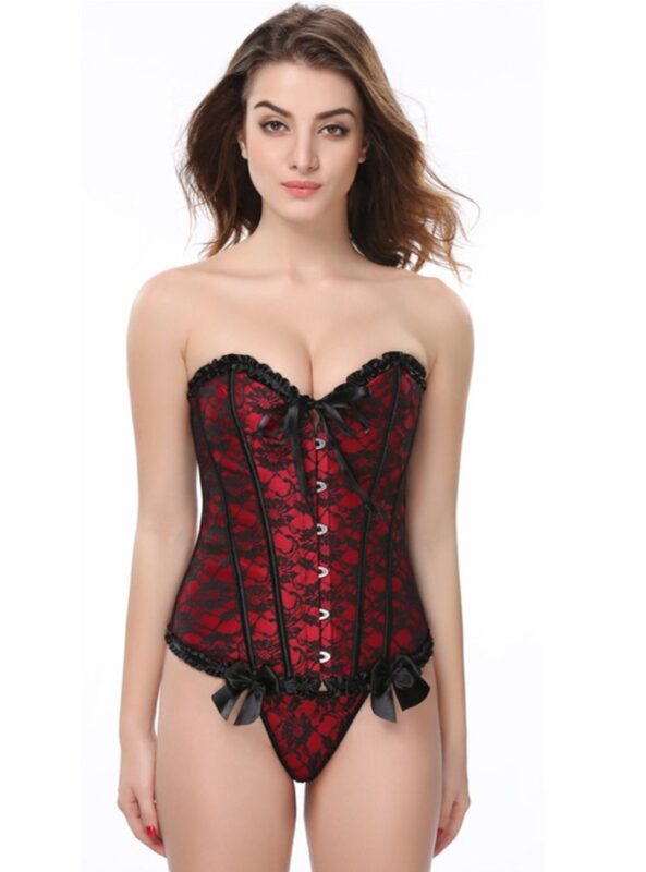 Butterfly end body corset