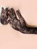 Long Sexy Seductive Lace Gloves