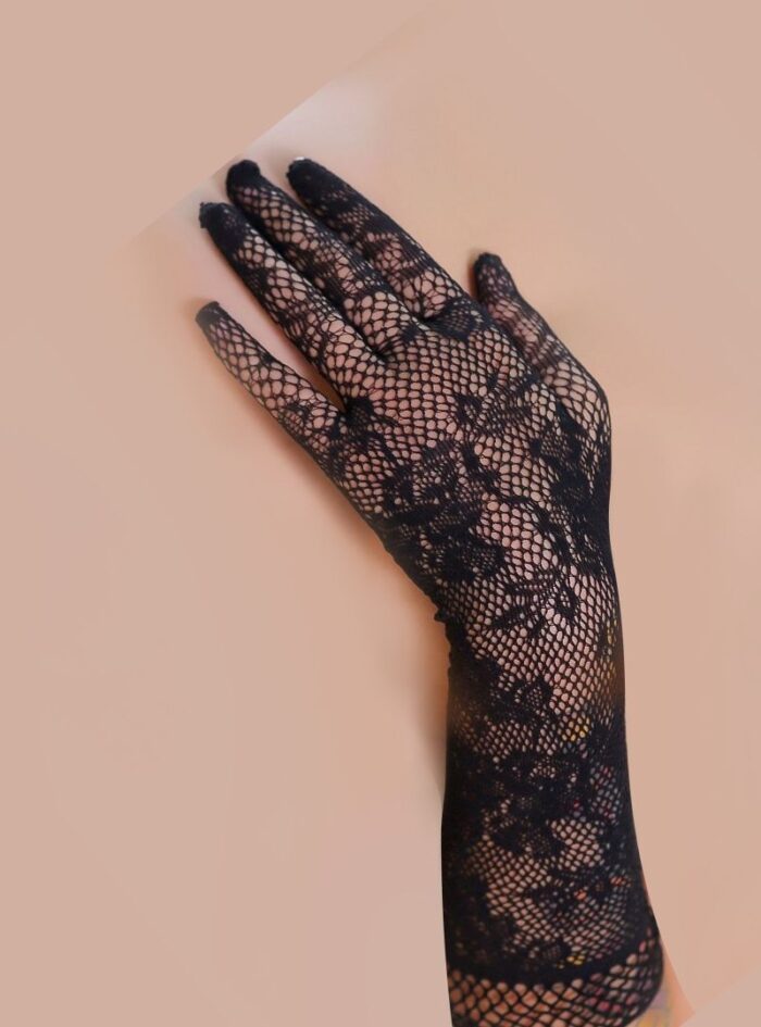 Long Sexy Seductive Lace Gloves