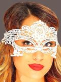 The Enchanted Black Lace Mask