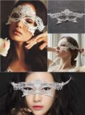 The Enchanted Black Lace Mask