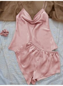 V-neck halter loose pajamas