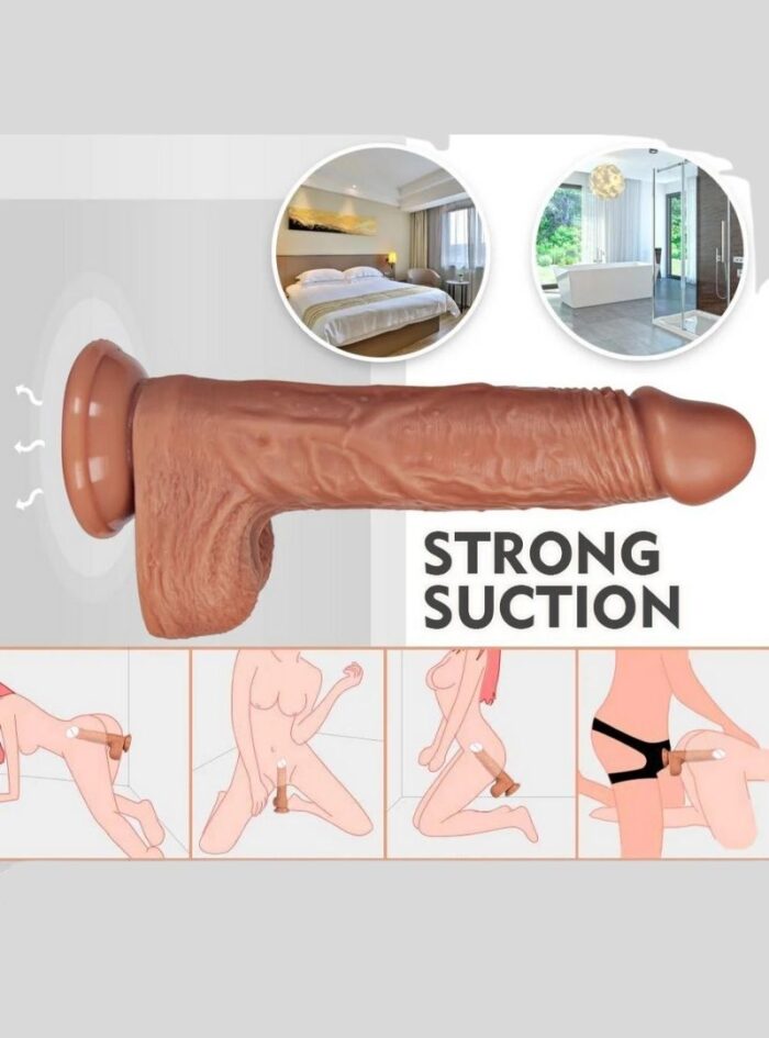 Multi Function Realistic Vibrating Dildo