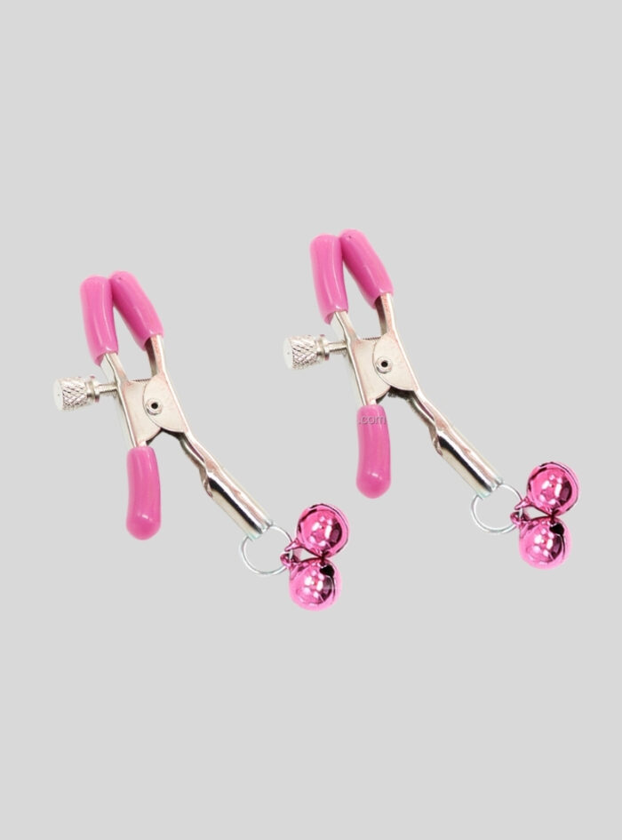 Adjustable Non-Piercing Adjustable Metal Nipple Clamps With Bell