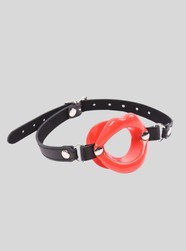 Bondage Sex Toy Open Mouth Gag Red Lips Sex Gag Female Male