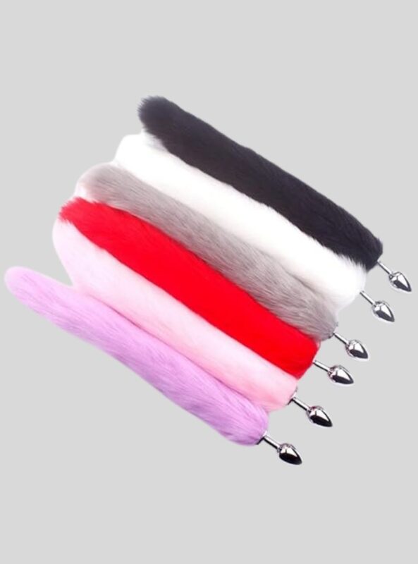 Anal Plug Sexy Fox Tail Anal Toys for Women