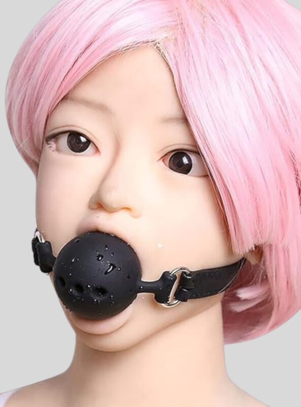 Silicon Black Mouth Ball Sexy Product Flexible Useful Mouth Gag