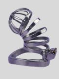 Stainless Steel Belt Conduit Chastity Lock