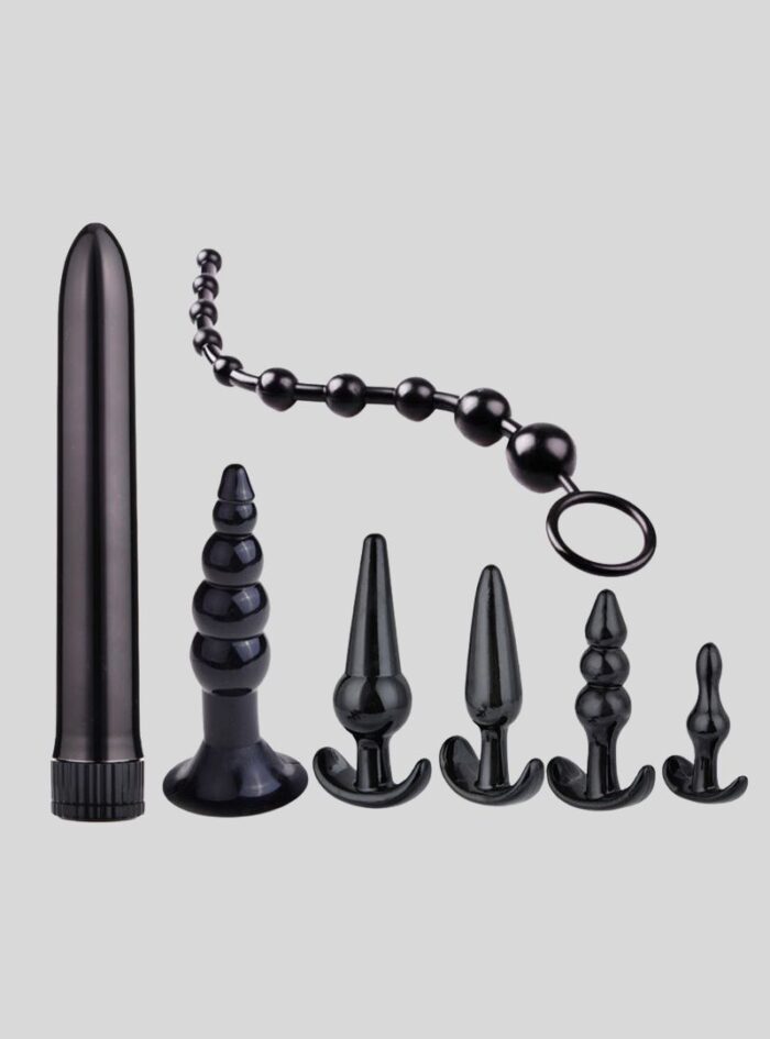 4PCS Women Pleasure Toy Plug Back Court Anus Expansion Set