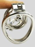 Stainless Steel Belt Conduit Chastity Lock