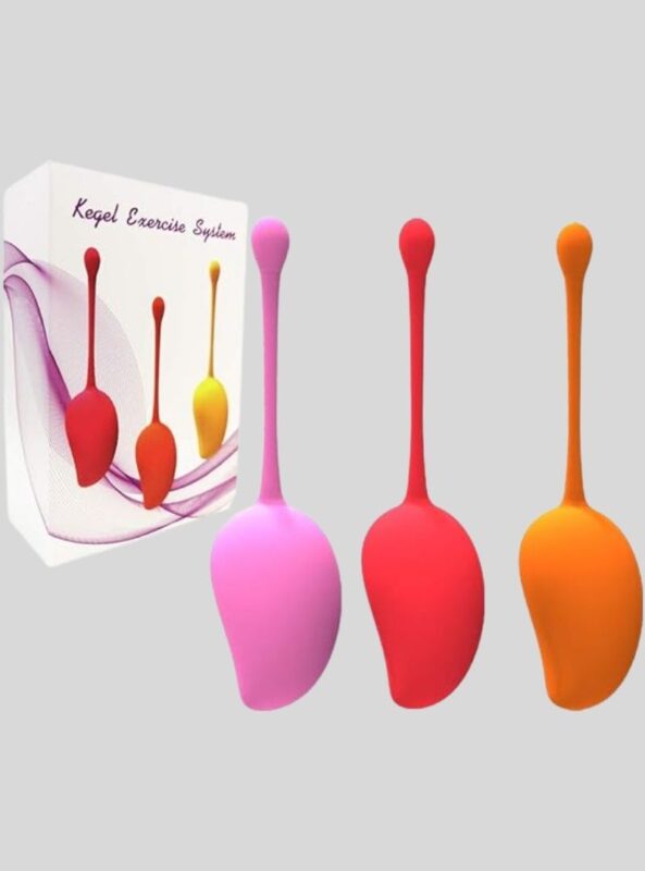 Kegel Ball for Women Vaginal Weight Set of 6 Premium Silicone