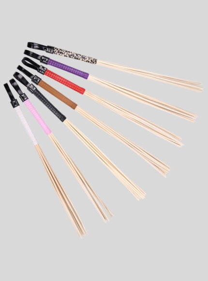 Bondage Toy Rattan Canes Wood Canes with 8pcs Rattan