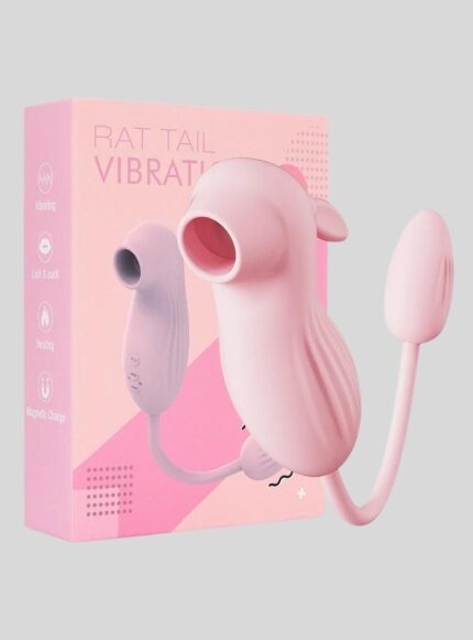 Rabbit suction vibrator with egg