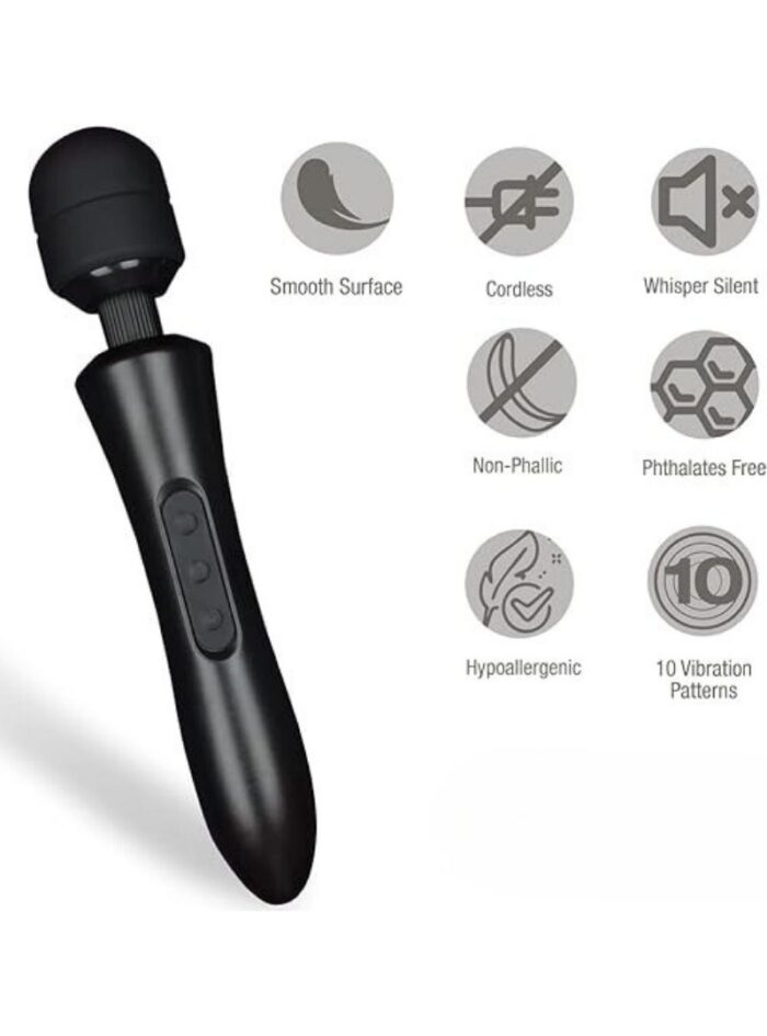 Large Wand Massager (Black)