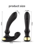 Dual motor stimulation prostate massager