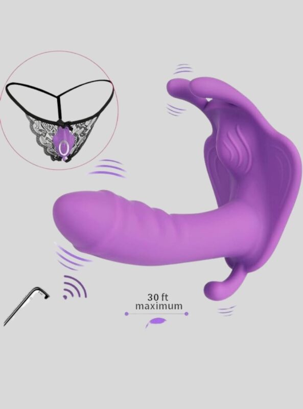 Butterfly Triple Stimulation Wearable Vibrator
