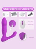 Remote control Telescopic Vibrating Butt Vibrator