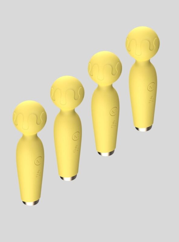 Yellow Rechargeable Lovely Wands Vibrator