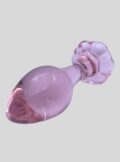 Pink Glass Anal Dildo