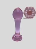 Pink Glass Anal Dildo