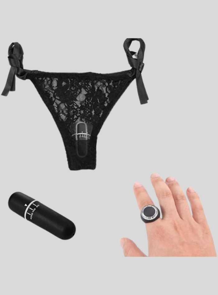 Adjustable Lace Panty Vibrator Set