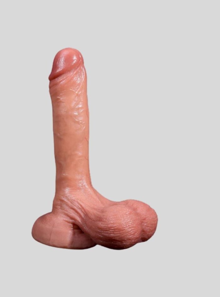 10 Inch Lifelike Dildo With Sliding Balls