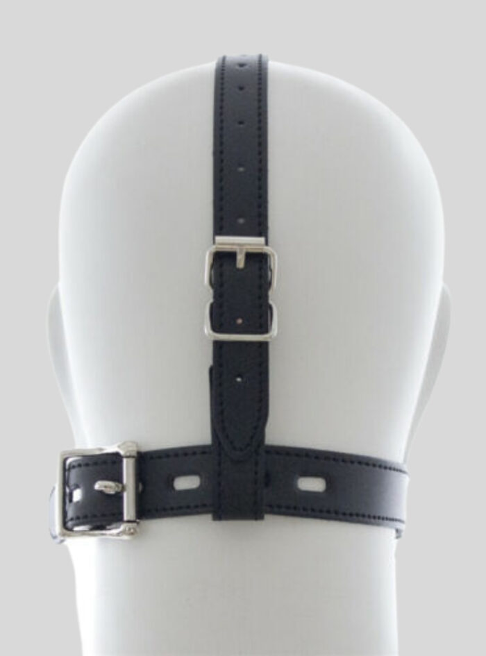 Head Harness BDSM Bondage Funnel Strap Mouth Gag Fixation Muzzle Ring