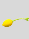 Lemon shaped kegel ball vibrator