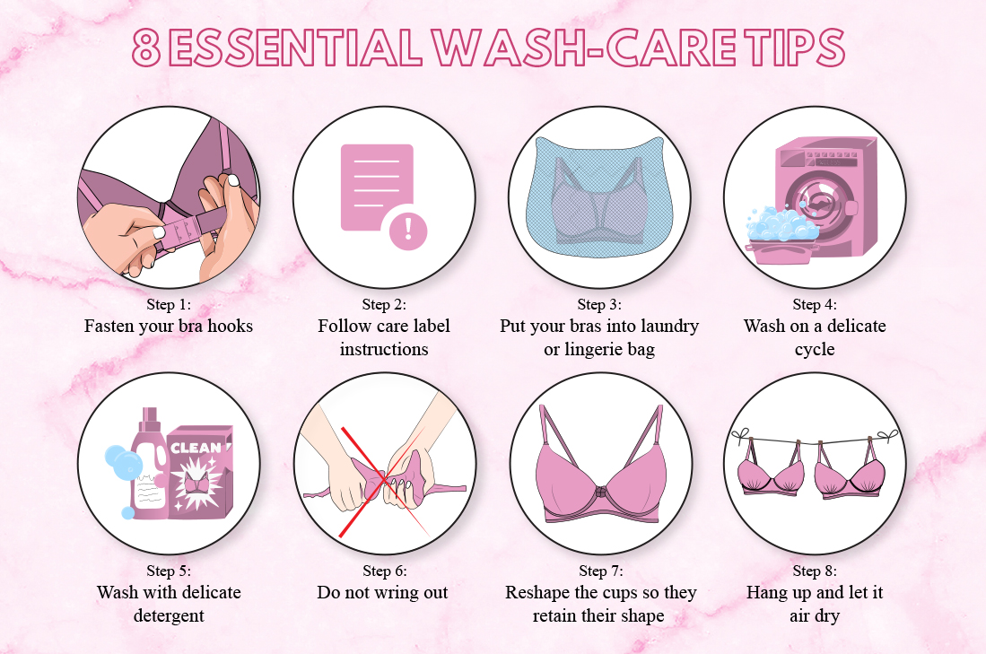 How to Wash and Take Care of Your Bra